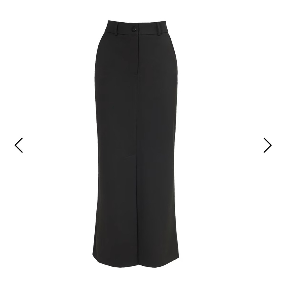 NWT Julia Allert Pencil Maxi Skirt with Front Slit